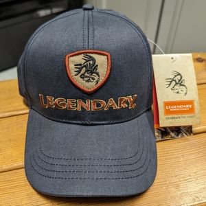 NWT Legendary Whitetails Dark Navy Baseball Cap Hat